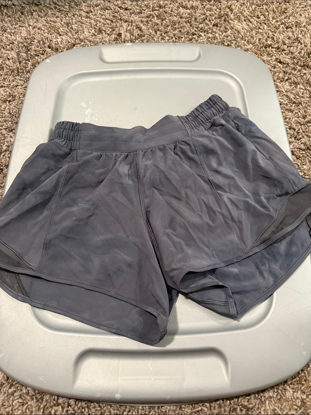 BRAND NEW NEVER WORN lululemon athletica Slate Gray Women's Athletic Shorts